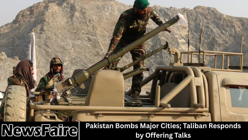 Pakistan Bombs Major Cities; Taliban Responds by Offering Talks