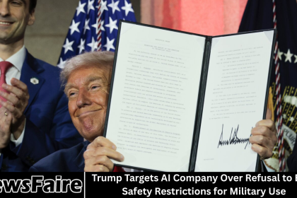 Trump Targets AI Company Over Refusal to Ease Safety Restrictions for Military Use