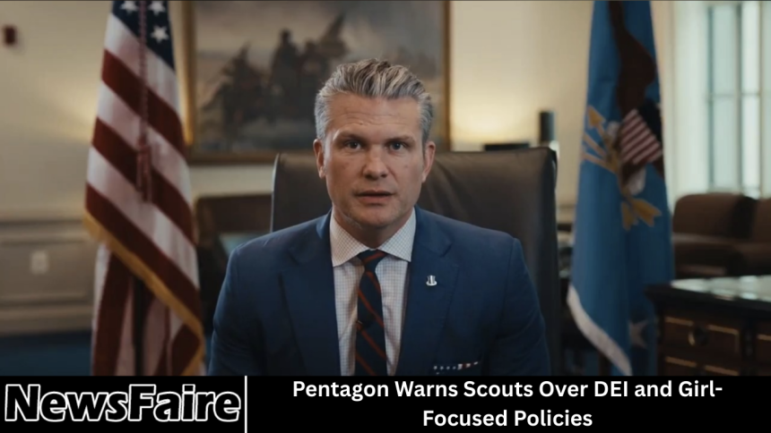 Pentagon Warns Scouts Over DEI and Girl-Focused Policies